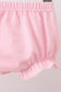 Pink Stripe Apple Book Applique Bubble