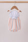 Seashell Stripe Appliqué Bubble