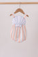 Seashell Stripe Appliqué Bubble