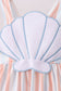 Seashell Stripe Appliqué Set