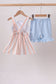 Seashell Stripe Appliqué Set