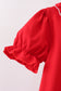 Red School Apple Skorts Set