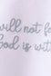 Blue Faith Quote Embroidered Shorts Set