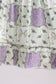 Purple Floral Bloomer Set