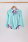 Blue under the sea Embroidered UPF Rashguard