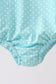 Blue under the sea Embroidered UPF Swim One-Piece