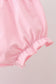Pink Pencil ABC embroidery gingham bloomer set