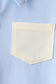 Blue Colorblock Pocket Shorts Set