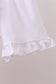 Khaki Puppy Smocked Ruffle Shorts Set