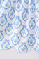 Blue Shells Embroidered Dress