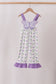 Purple Butterfly Applique Jumpsuit