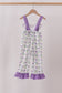 Purple Butterfly Applique Jumpsuit