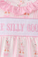 Pink Goose Smocked Bubble
