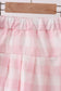 Pink Gingham Skorts Set
