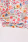 Coral Jesus Loves me Embroidered Floral Bubble