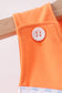 Coral Jesus Loves me Smocked Jon Jon