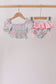 Pink Floral Smocked Swimsuit