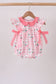 Pink Floral Ruffle Bubble