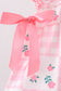 Pink Floral Ruffle Bloomer Set