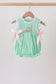 Green Butterfly Smocked Lace Bubble