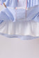 Blue Whale Smocked Seersucker Shorts Set