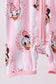 Pink character bamboo romper