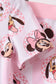 Pink character bamboo pajama set