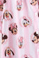 Pink character bamboo pocket mom pajama set