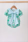Green house floral Bow Bubble