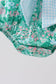 Green house floral Bow Bubble