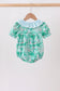 Green house floral Bow Bubble