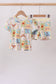 Yellow winnie the pooh bamboo pajama set