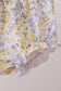 Mustard floral bunny embroidery bloomer set