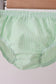 Red stripe watermelon embroidery seersucker bloomer set