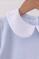 Blue School Applique Dress