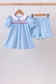 Blue Pencil Collar Set