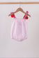 Pink Apple Gingham Bubble