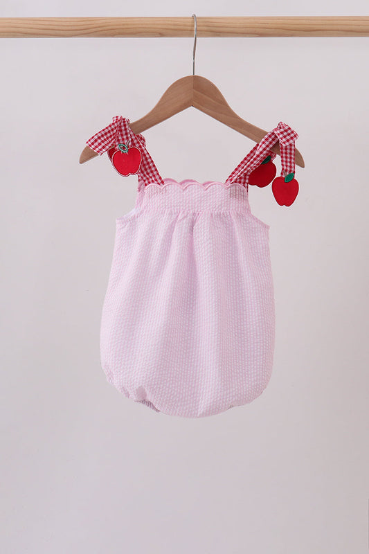 Pink Apple Gingham Bubble