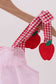 Pink Apple Gingham Bubble