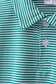 Green Stripe Polo Set
