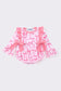 Pink bow print girl bubble