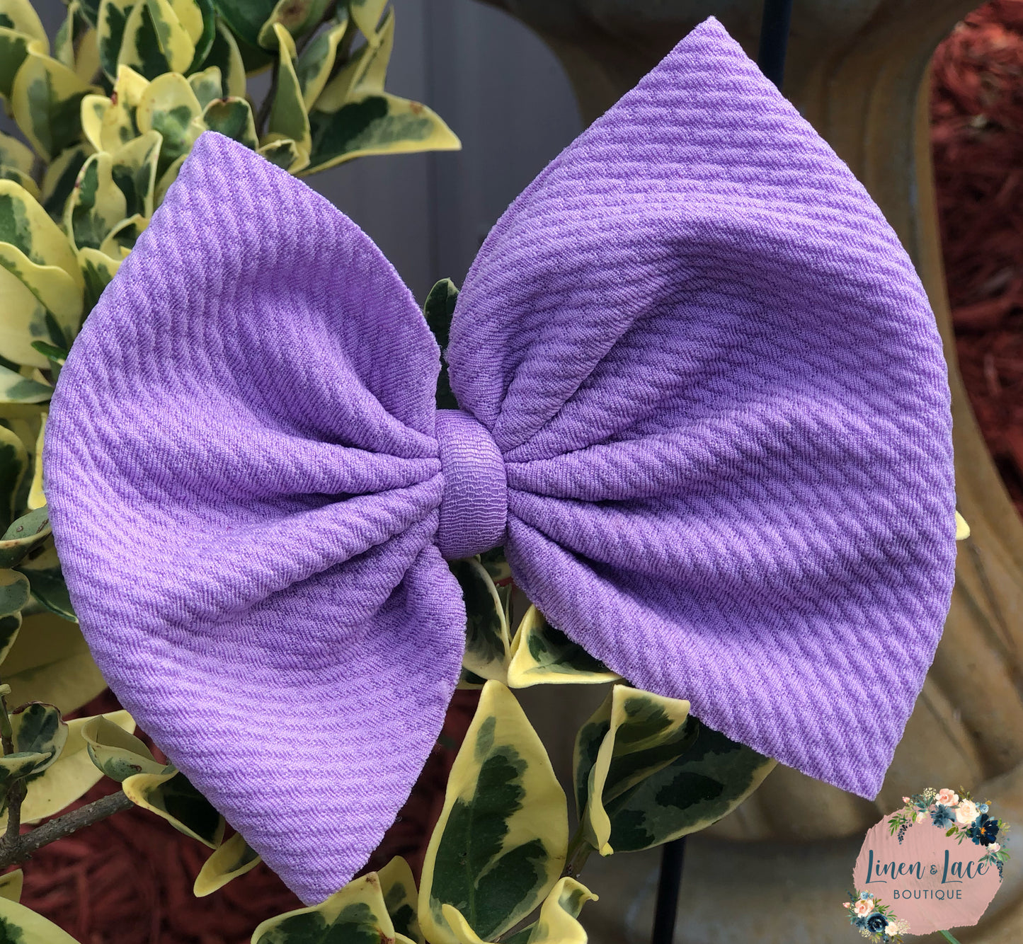 Lavender Bow