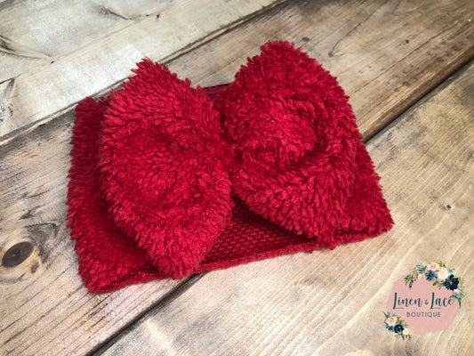 Ultra soft red Sherpa