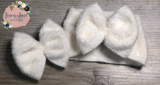 Ultra soft white Sherpa